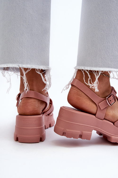 Vonné Dámské Sandály ZAXY NN285038 Špinavě Růžové