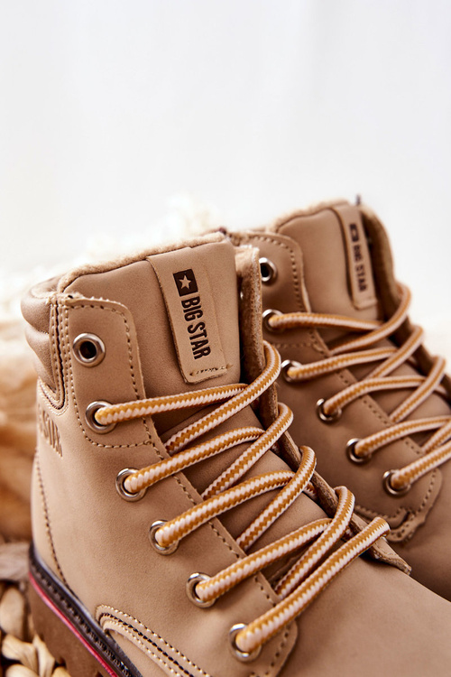 Dětské boty Trapper Big Star BB374126BS Béžové