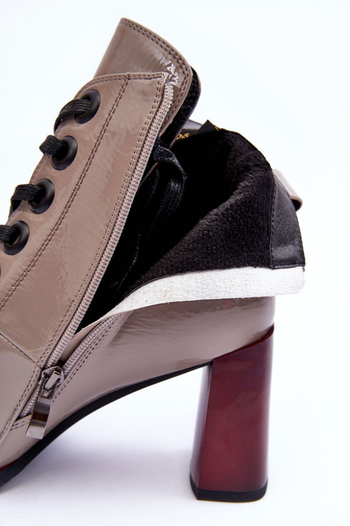 Maľované šnurovacie topánky na S.Barski MR870-15 Spock