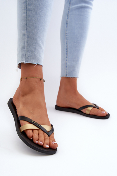 Pohodlné flip -flops Big Star LL274800 Black