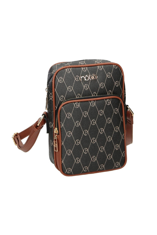 NOBO NOBO NOBO NOBO-M0450-C020 Čierna poštová kabelka