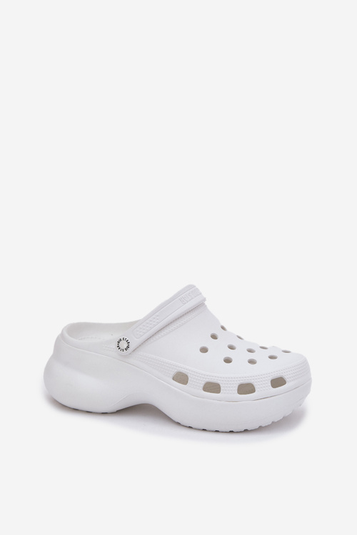 Dámské Pěnové Pantofle Na Masivní Podešvi Big Star RR274A119 Bílé