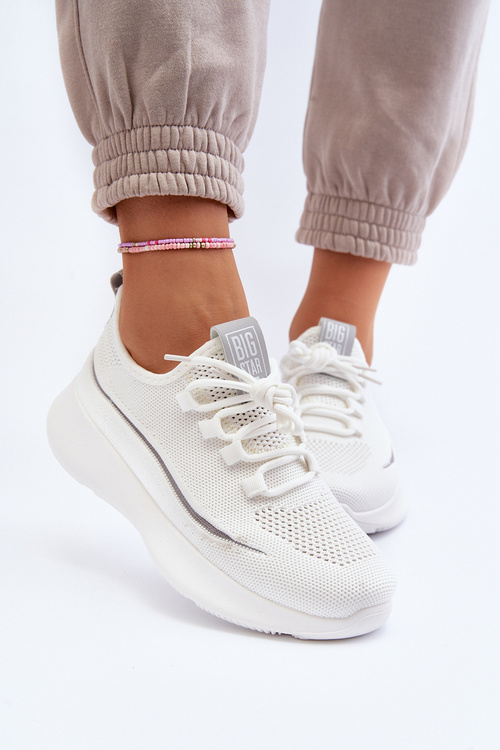 Dámské sportovní boty Big Star NN274662 Bílé