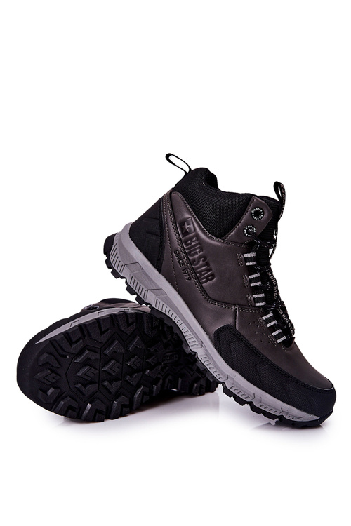 Vysoká Sportovní Obuv Big Star II174176 Černé