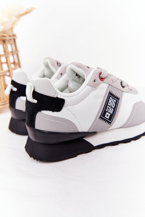 Dětské Sportovní Obuv Memory Foam Big Star HH374168 Bílé