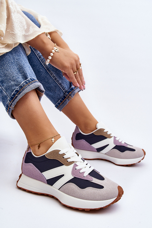 Dámské fialové sportovní boty Chloette