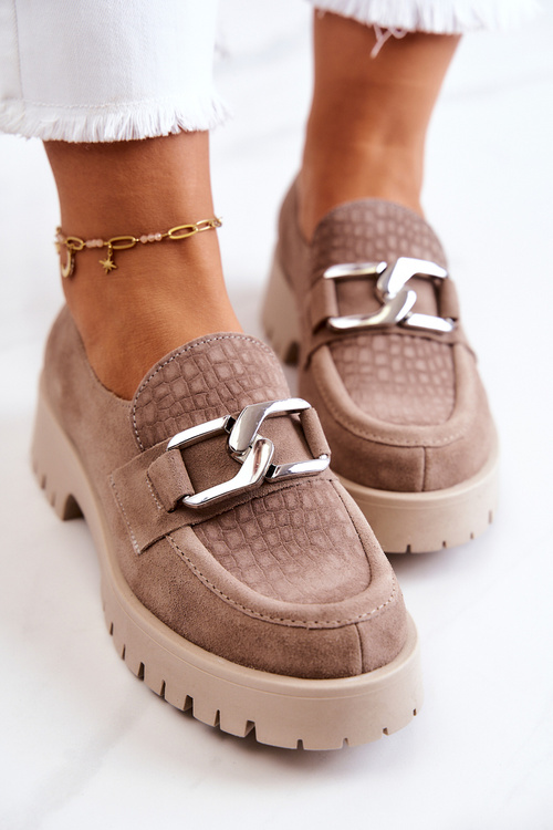 Módny semišový loafer topánky Rayhan