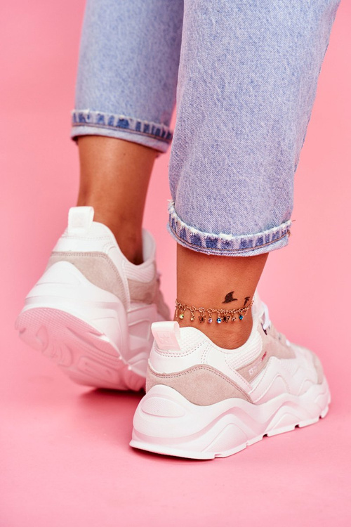 Dámská Sportovní Obuv Big Star Bílá FF274958