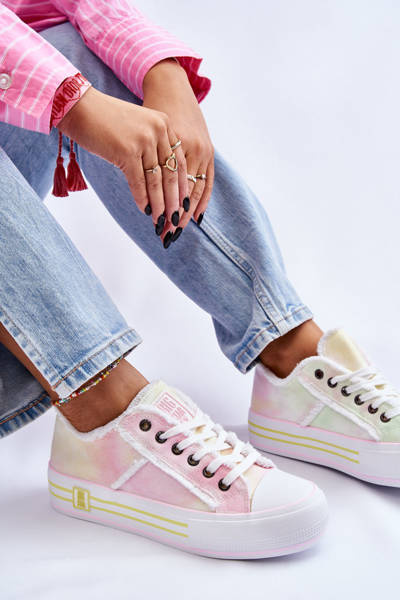 Dámske nízke tenisky Big Star LL274174 multikolor