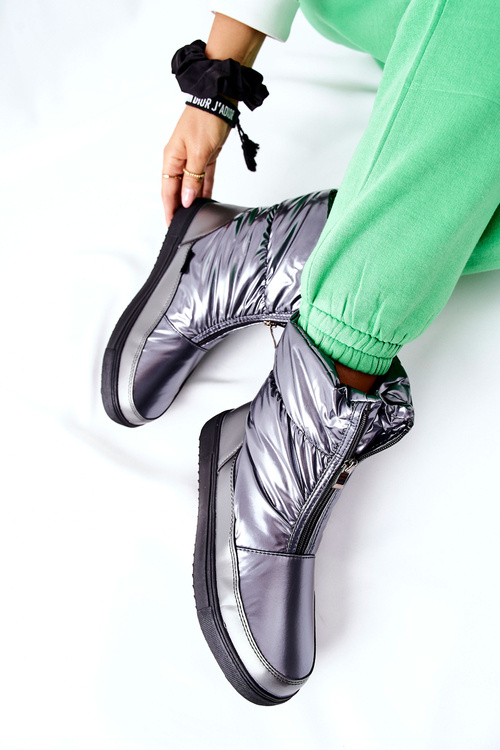 Dámské Sněhule Šedé Monile