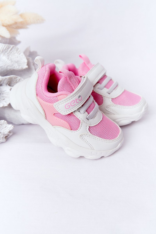 Dětské Sportovní Boty Bílé -Růžové Sugar