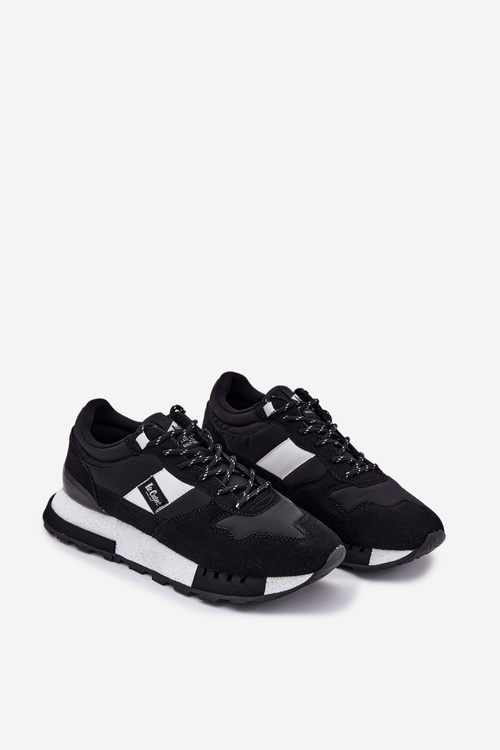 Zateplené Pánske Sneakers Na Platforme Lee Cooper LCJ-25-03-3378M Čierne