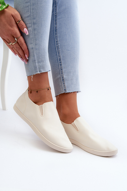 Dámske tenisky Slip-On Beige Lovinia