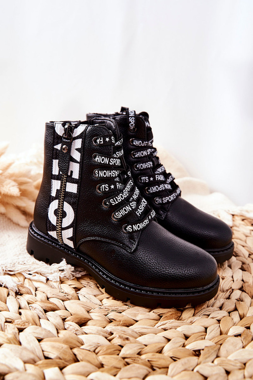 Dětské Boty Černé Pomeroy