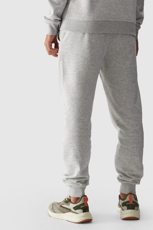 Pánske Teplákové Nohavice Joggery 4FWMM00TTROM0942-27M Sivý Melír