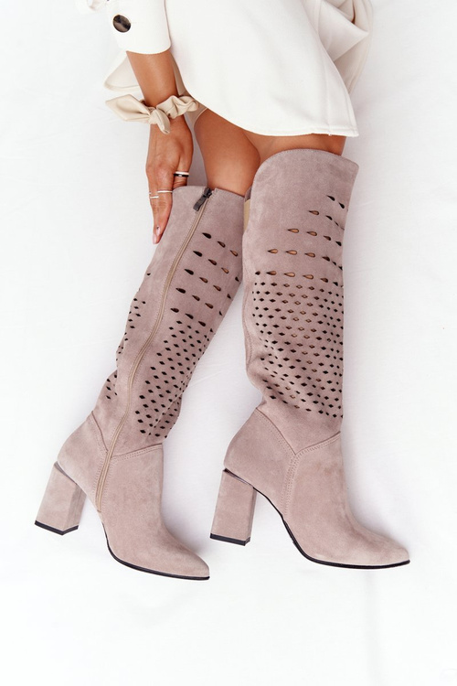 Spring Openwork topánky Lewski Shoes 2847/B Béžová