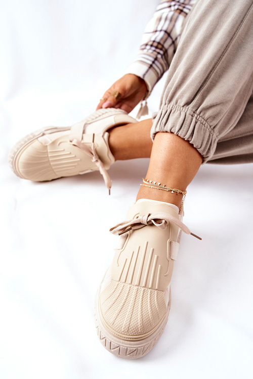 Dámske športové topánky, béžové sny