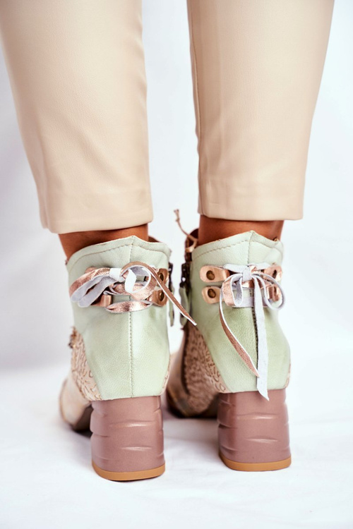 Dámske topánky na Post Maciejka Beige 03410-04