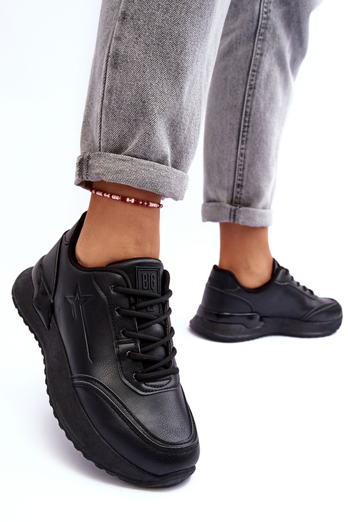 Dámské klasické sportovní boty Big Star MM274223 černý