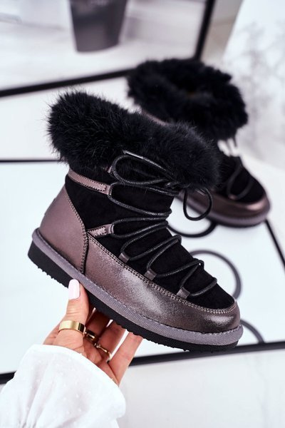 Detské topánky Snow Boots Big Star Black GG374083