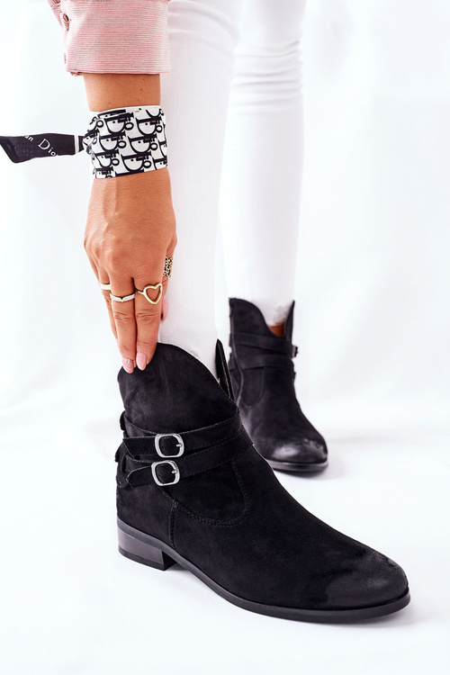 Ženské semišové čierne Castlerock izolované topánky