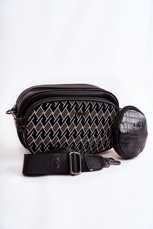 Dámska 3in1 Goe Goe Znj031 Čierna kabelka