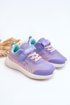 Lehké Dětské Sportovní Boty Memory Foam System Big Star LL374151 Fialové