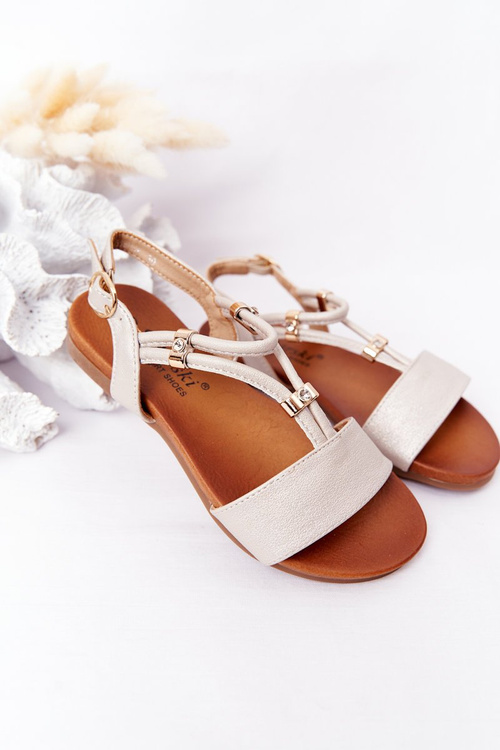 Detské sandále S. Barski Comfort Beige