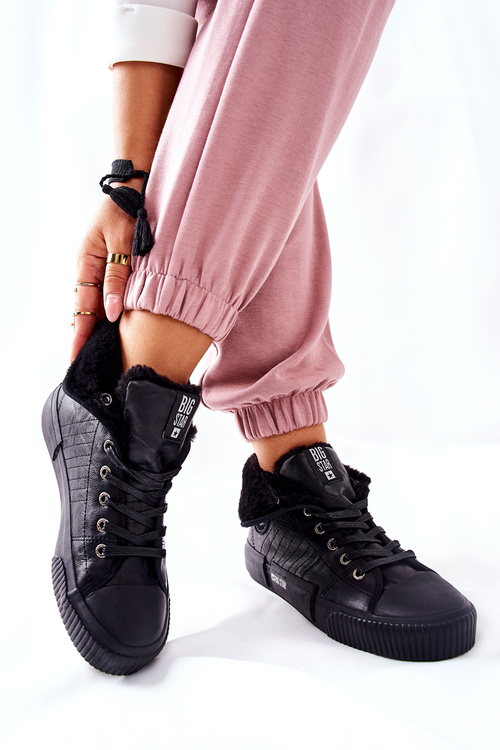 Dámské Zateplené Tenisky BIG STAR II274155 Černé