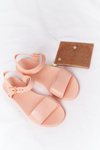 Voňavé Gumové Sandály Eco Friendly ZAXY HH285123 Nude