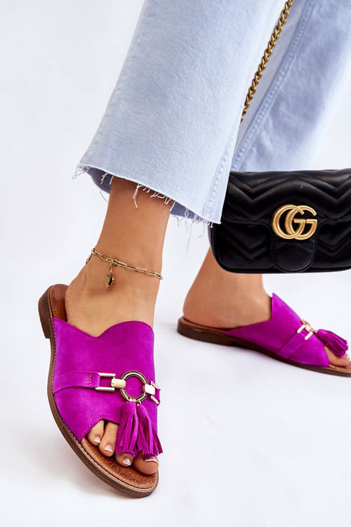 Dámske topánky Suede Lewski 3226 Fuchsia