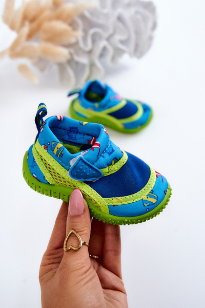 Dětská sportovní obuv do vody ProWater 21-37-020B modrá