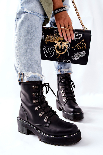 Dámske topánky Čierne Magris