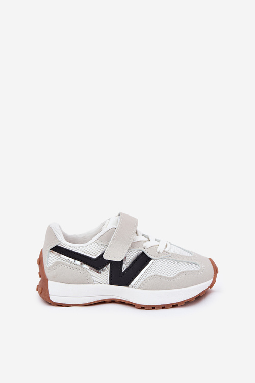 Dětské tenisky na suchý zip šedé Tezzu