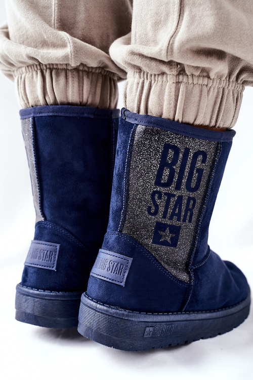 Dámské Sněhule Big Star EE274416 Tmavě modré