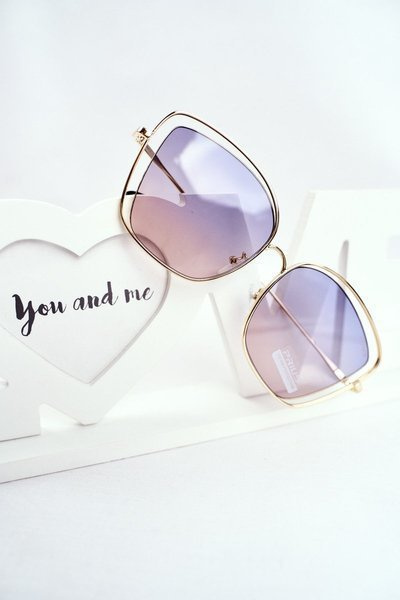 Sluneční Brýle Prius PRE-31 Zlaté Růžový Granátový Přechod