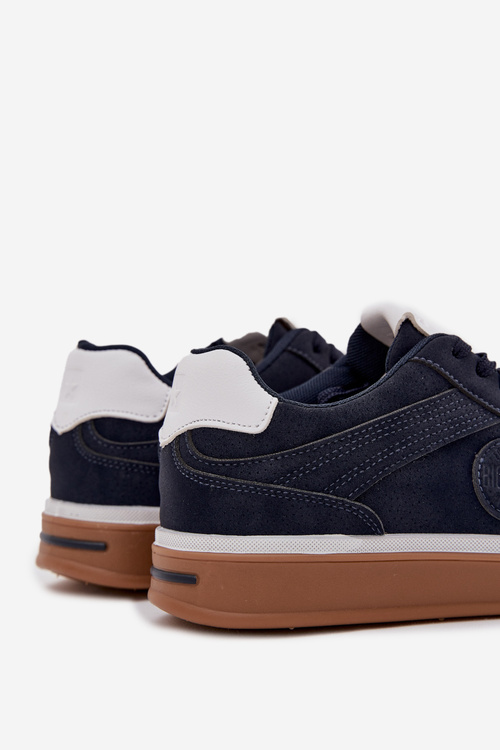 Pánské Nízké Tenisky Big Star SS174021 HI-POLY SYSTEM Modré