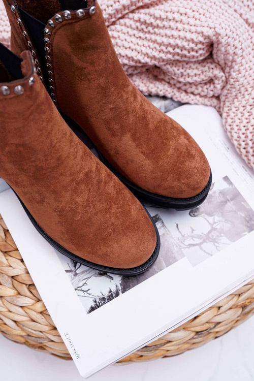 Dámske topánky Camel Sissy Jodhpur s kubickými zirkónmi