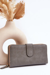 Veľká dámska peňaženka sivá sopheia