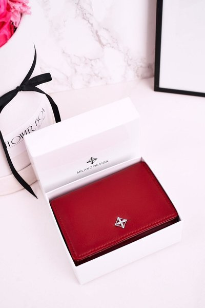 Malá dámska peňaženka Podkówka Milano Red