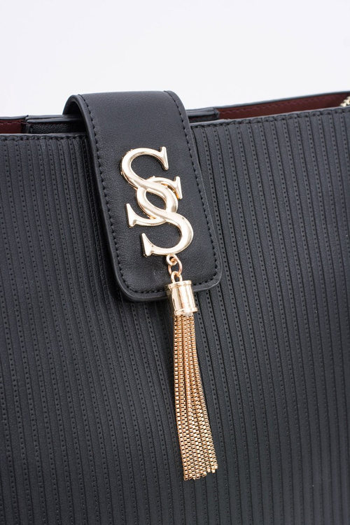 Black Women Big Stylish Handbag