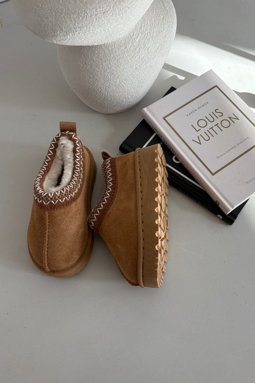 Dětské sněhule s výšivkou Camel Prina