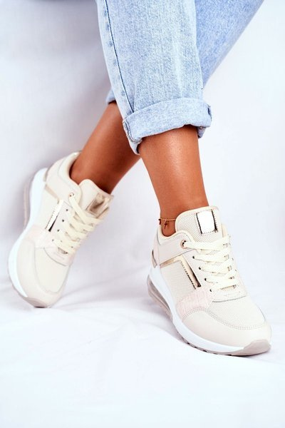 Dámská Sportovní Obuv béžová Sparks