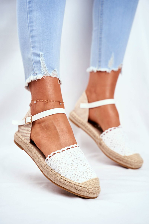 Dámské Espadrilky Bílé Vienna