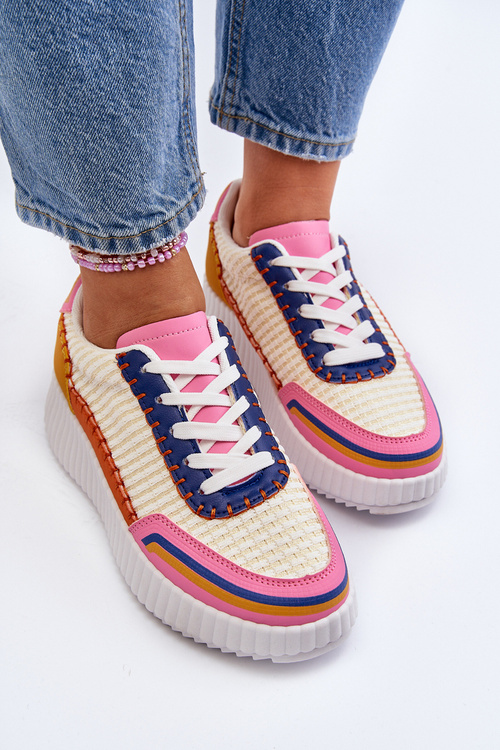 Dámské Tenisky Na Platformě Multikolor Redala