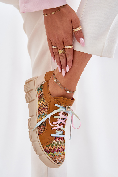 Dámské Kožené Polobotky Maciejka 05850-29 Multikolor