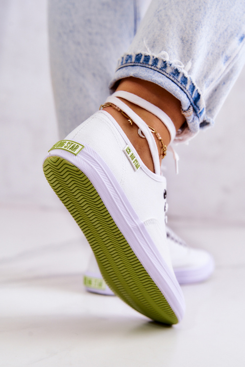 Lehké dámské tenisky Big Star JJ274260 Bílá