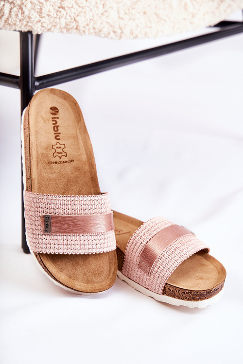 Dámsky klasický inblu NM000025 Pink -Flip -flops