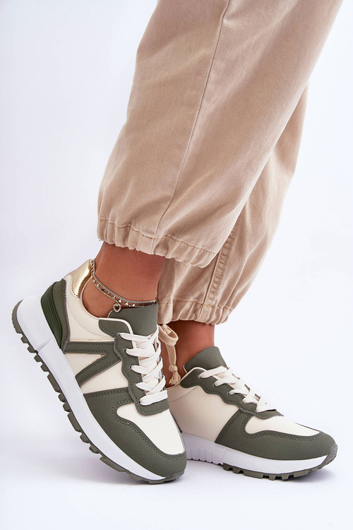 Kabama Green-Bega Dámska kožená športová topánka