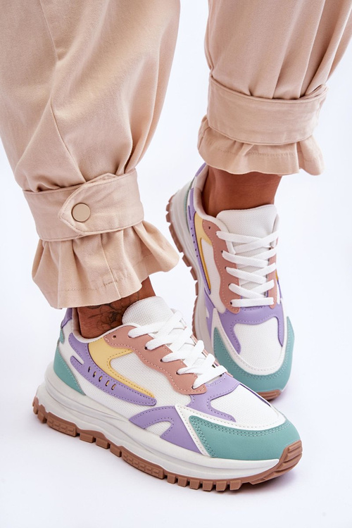 Dámská módní sportovní obuv na platformě Vícebarevná Georgette